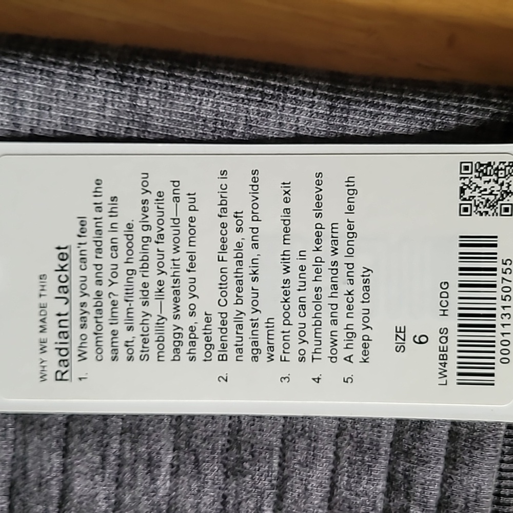 Lululemon Athletica Radiant Jacket - Picture 2 of 13
